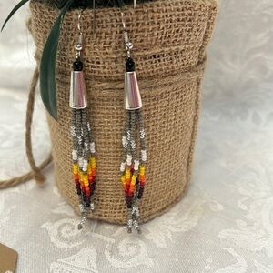 NEW Handmade Tassle Boho Beaded Earrings